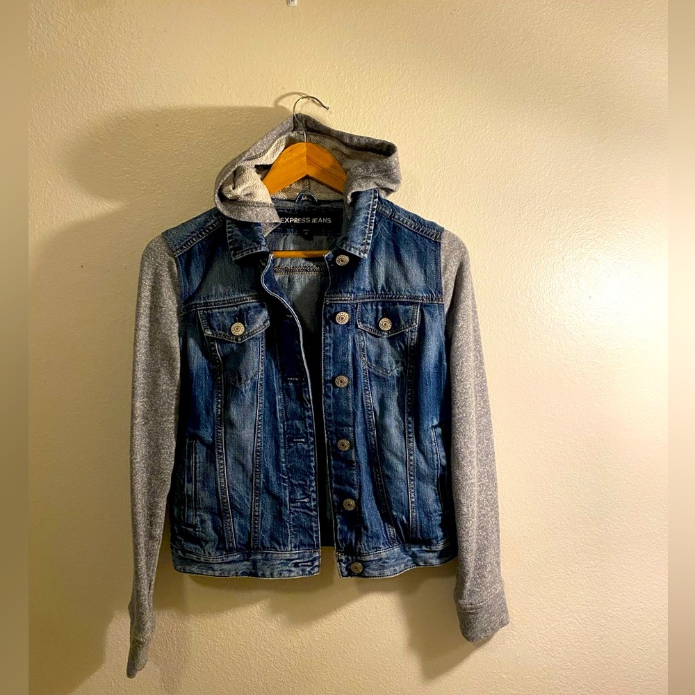 Thrifted jean jacket.